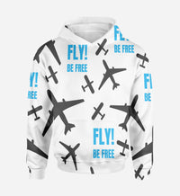 Thumbnail for Fly Be Free Designed 3D Hoodies