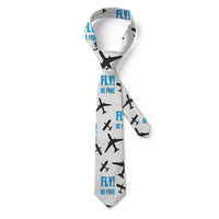 Thumbnail for Fly Be Free White Designed Ties