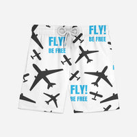 Thumbnail for Fly Be Free (White) Swim Trunks & Shorts