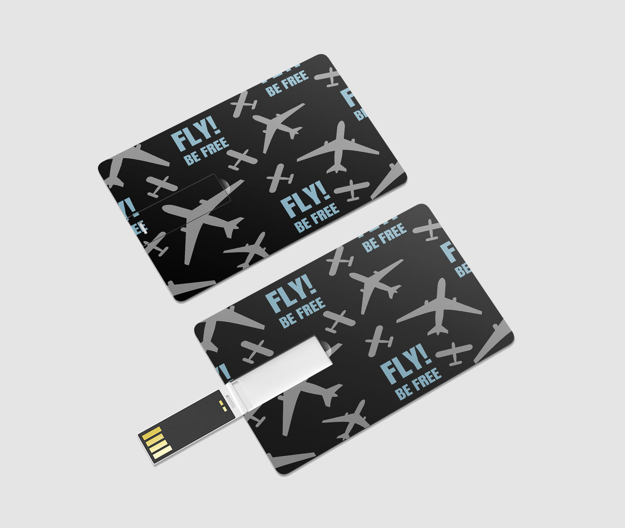 Fly Be Free Designed USB Cards