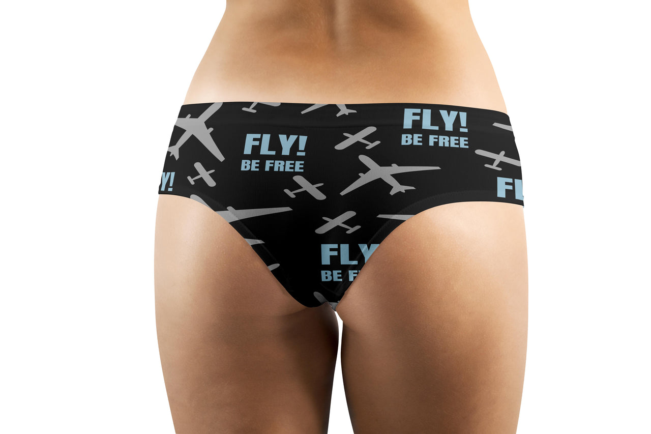 Fly Be Free Designed Women Panties & Shorts