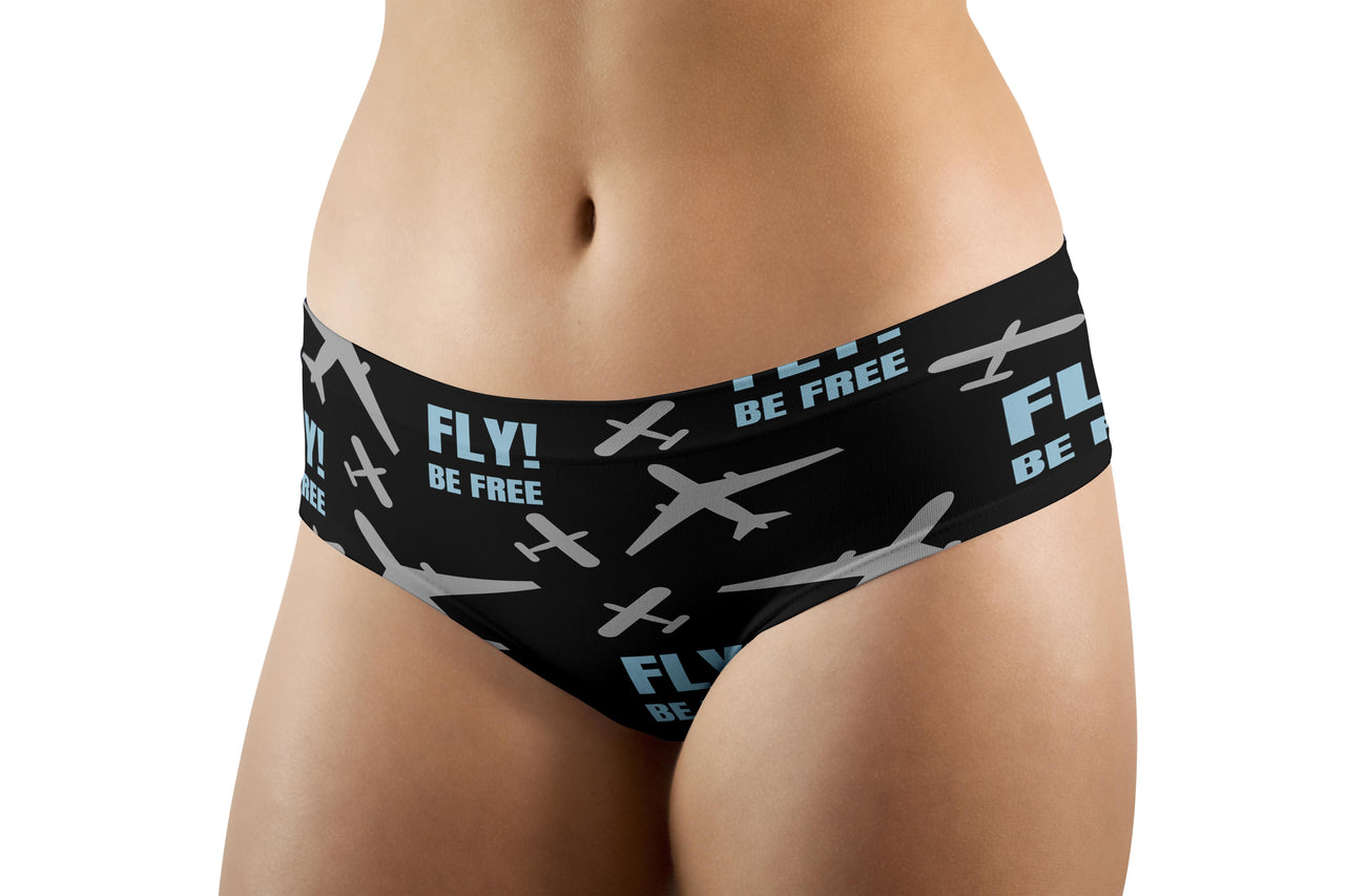Fly Be Free Designed Women Panties & Shorts