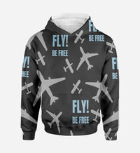 Thumbnail for Fly Be Free Designed 3D Hoodies