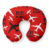 Thumbnail for Fly Be Free (Red) Travel & Boppy Pillows