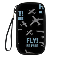 Thumbnail for Fly Be Free_black Designed Travel Cases & Wallets