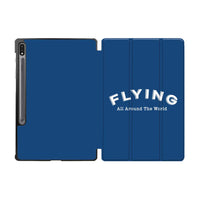 Thumbnail for Flying All Around The World Designed Samsung Tablet Cases