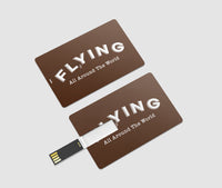 Thumbnail for Flying All Around The World Designed USB Cards