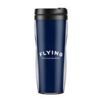 Thumbnail for Flying All Around The World Designed Travel Mugs