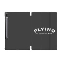 Thumbnail for Flying All Around The World Designed Samsung Tablet Cases