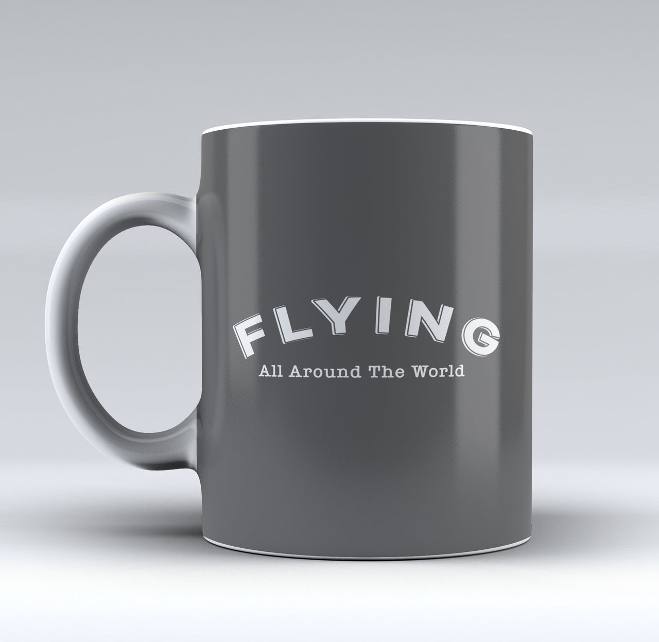 Flying All Around The World Designed Mugs