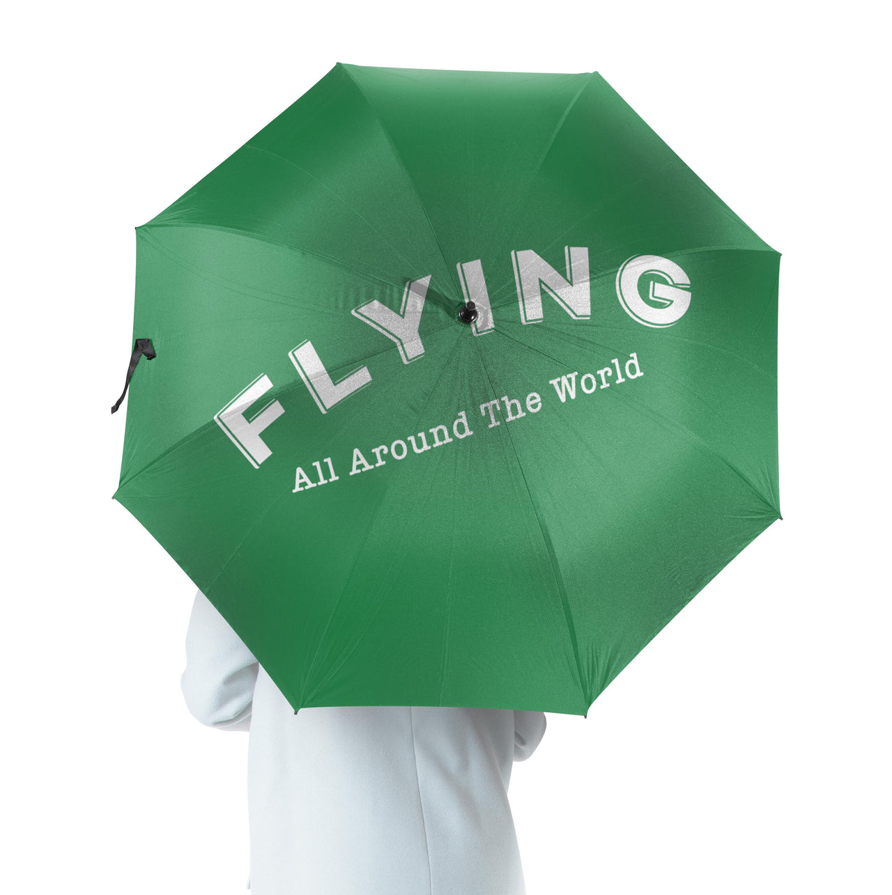 Flying All Around The World Designed Umbrella