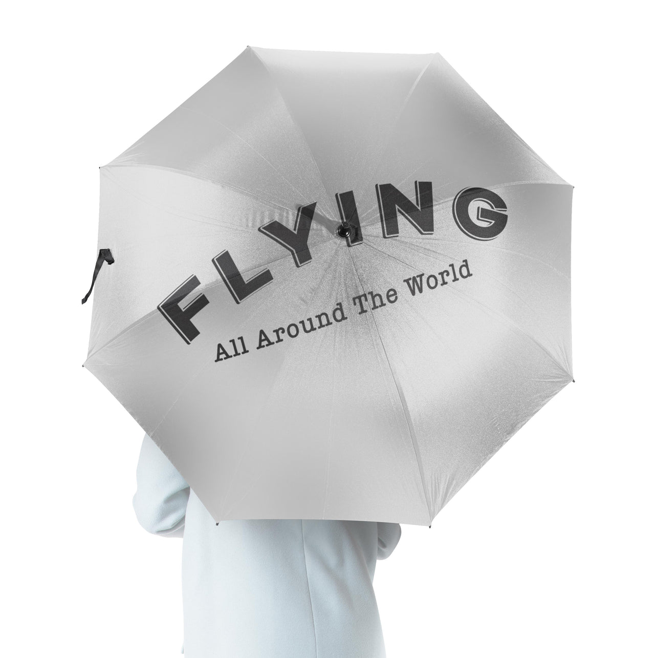 Flying All Around The World Designed Umbrella