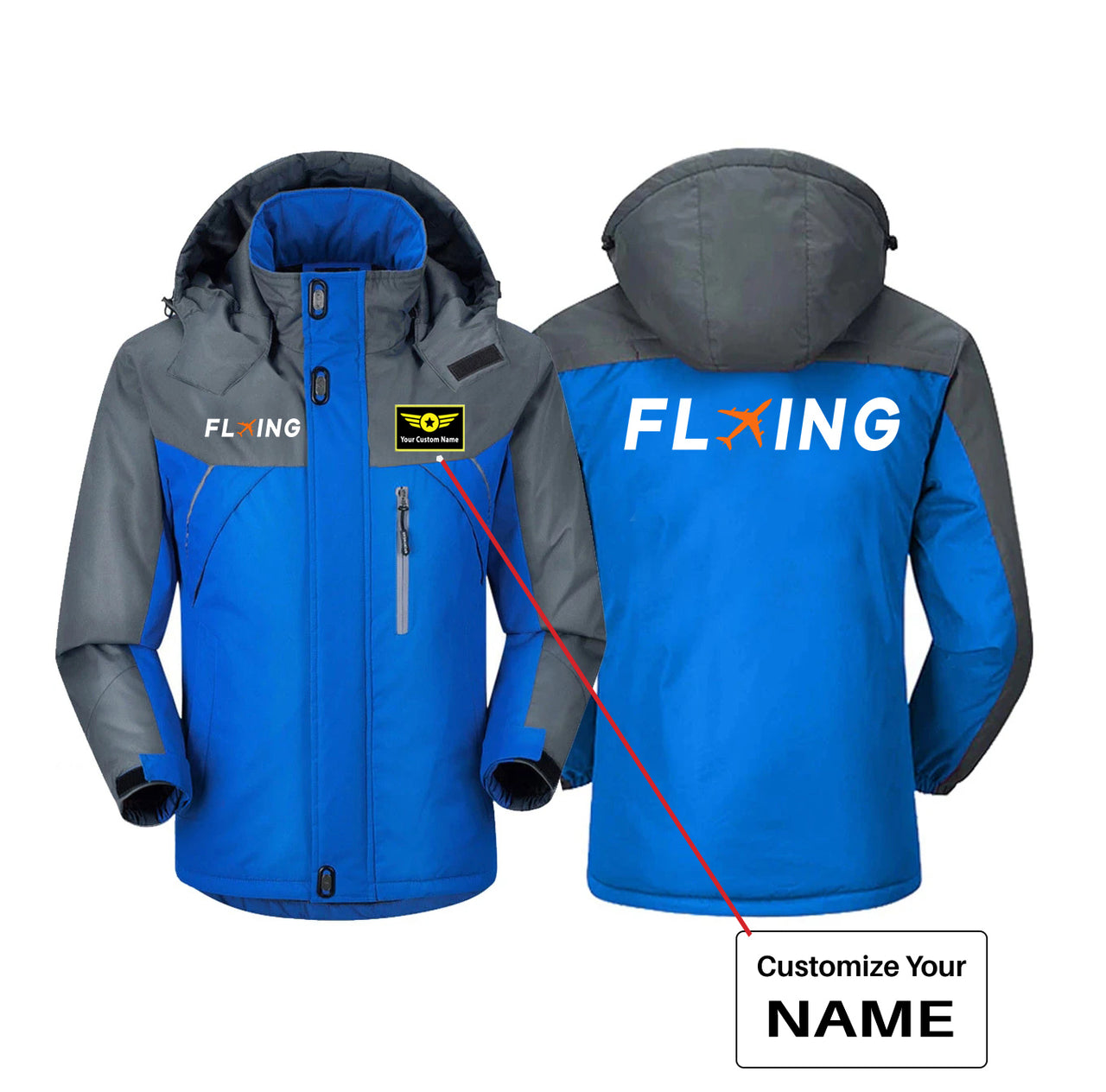 Flying Designed Thick Winter Jackets