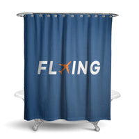 Thumbnail for Flying Designed Shower Curtains