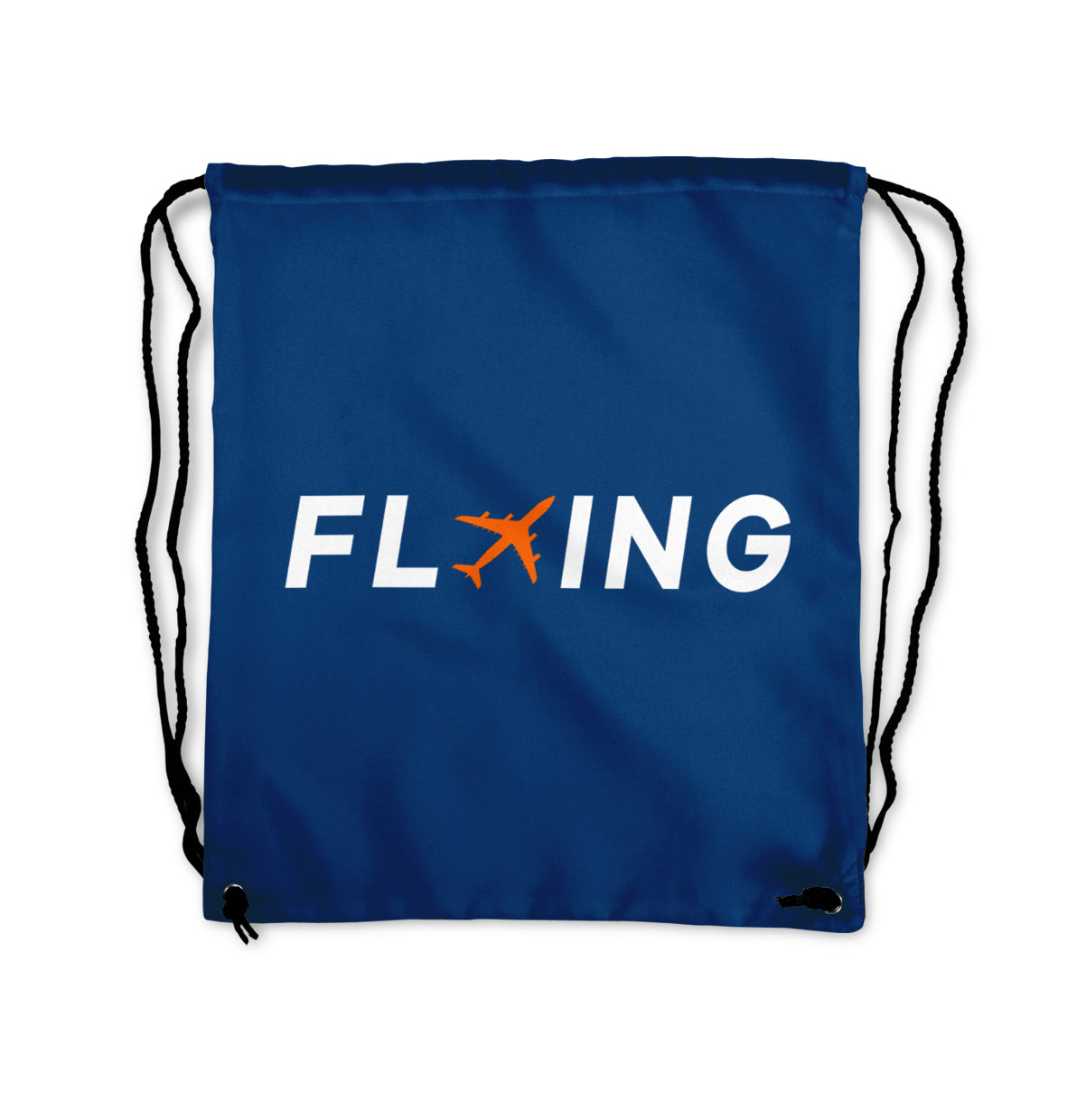 Flying Designed Drawstring Bags