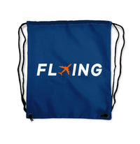 Thumbnail for Flying Designed Drawstring Bags