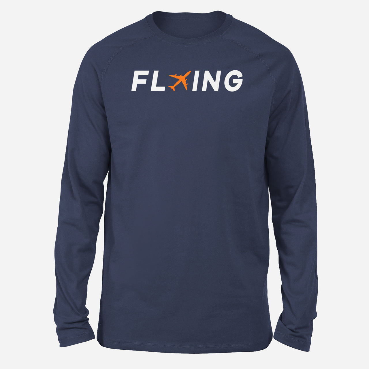 Flying Designed Long-Sleeve T-Shirts