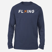 Thumbnail for Flying Designed Long-Sleeve T-Shirts