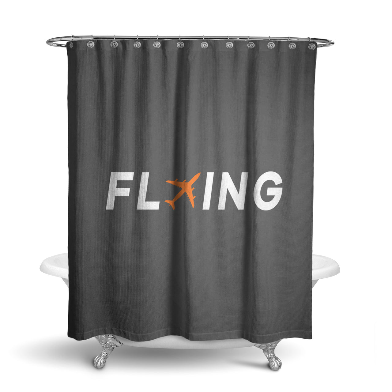 Flying Designed Shower Curtains