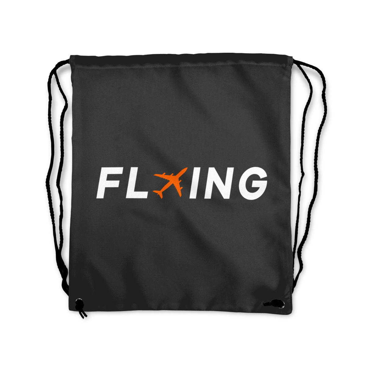Flying Designed Drawstring Bags