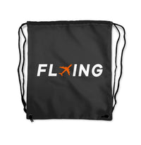 Thumbnail for Flying Designed Drawstring Bags