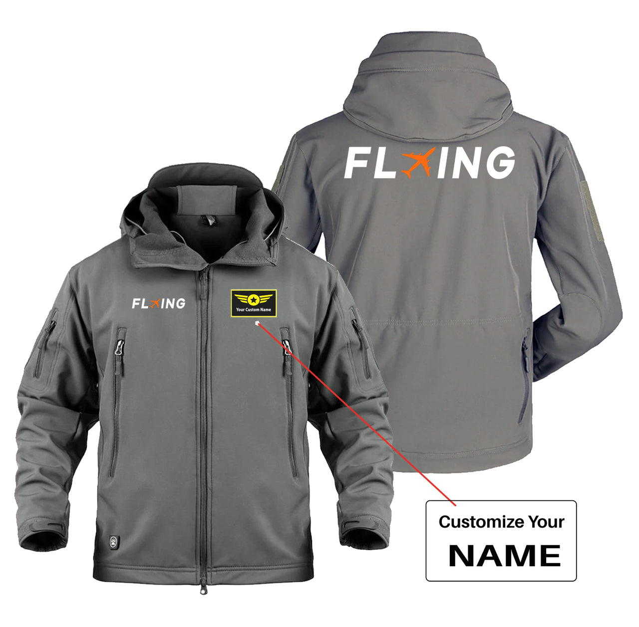 Flying Designed Military Jackets (Customizable)