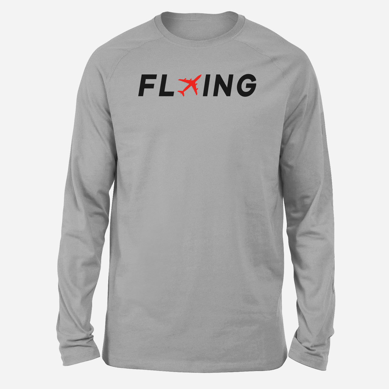 Flying Designed Long-Sleeve T-Shirts