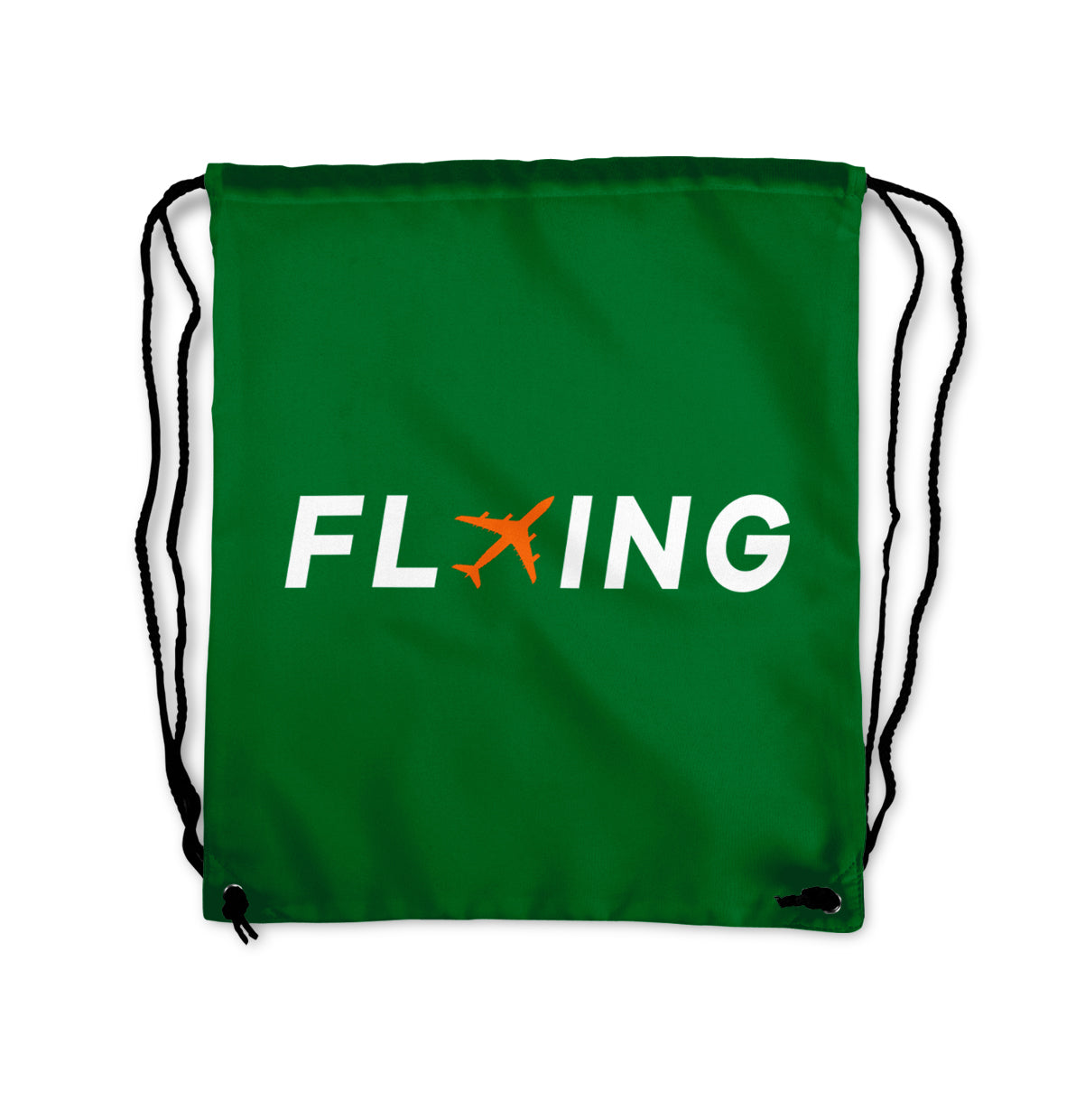 Flying Designed Drawstring Bags
