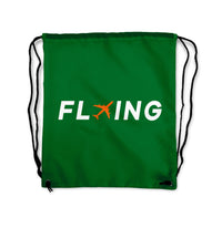 Thumbnail for Flying Designed Drawstring Bags