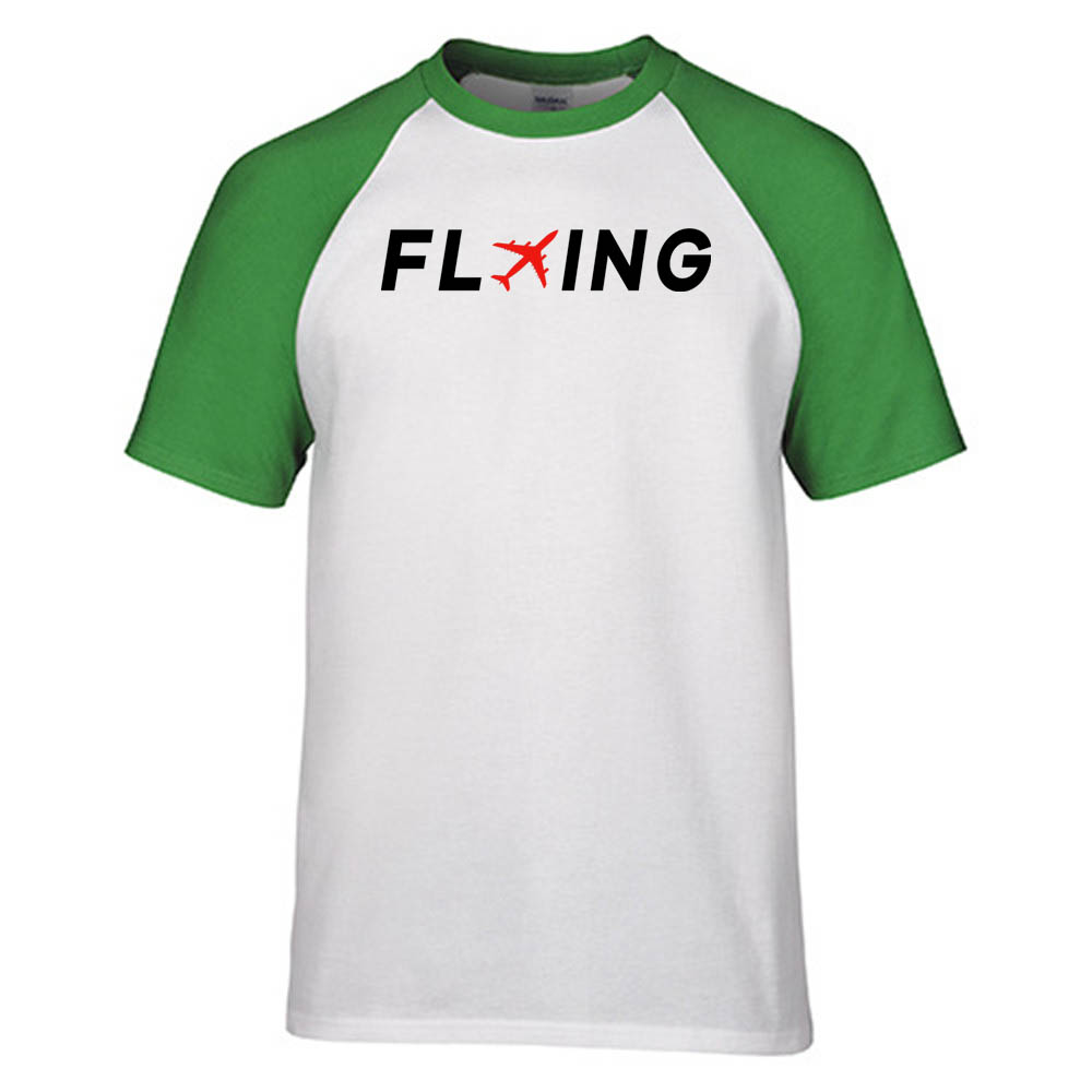 Flying Designed Raglan T-Shirts - view 4