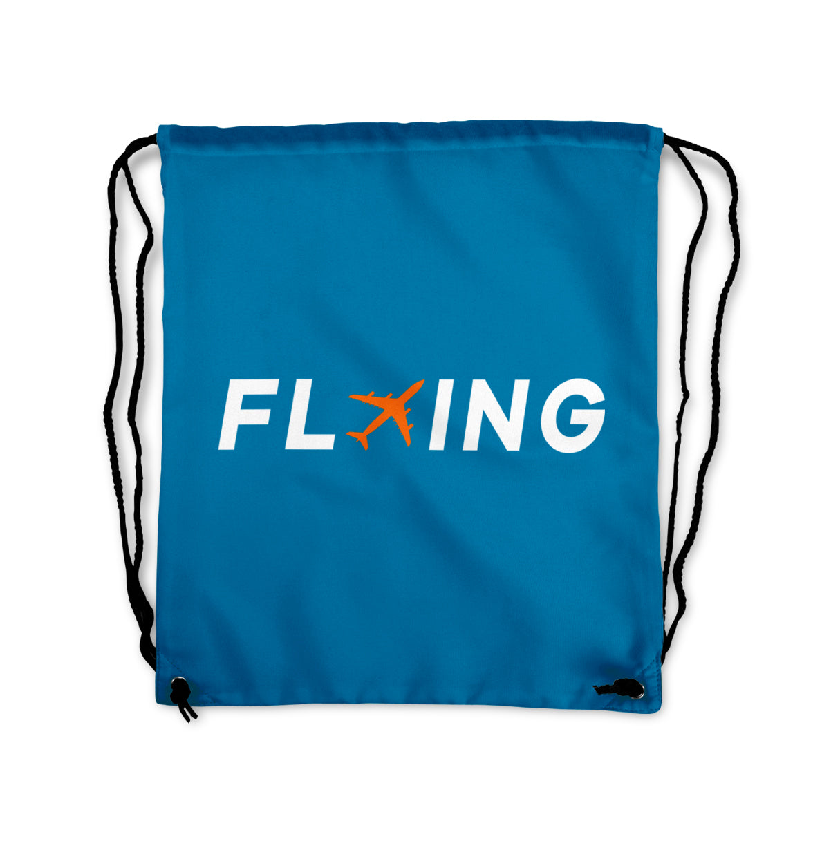 Flying Designed Drawstring Bags