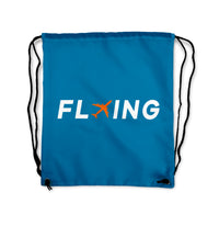 Thumbnail for Flying Designed Drawstring Bags