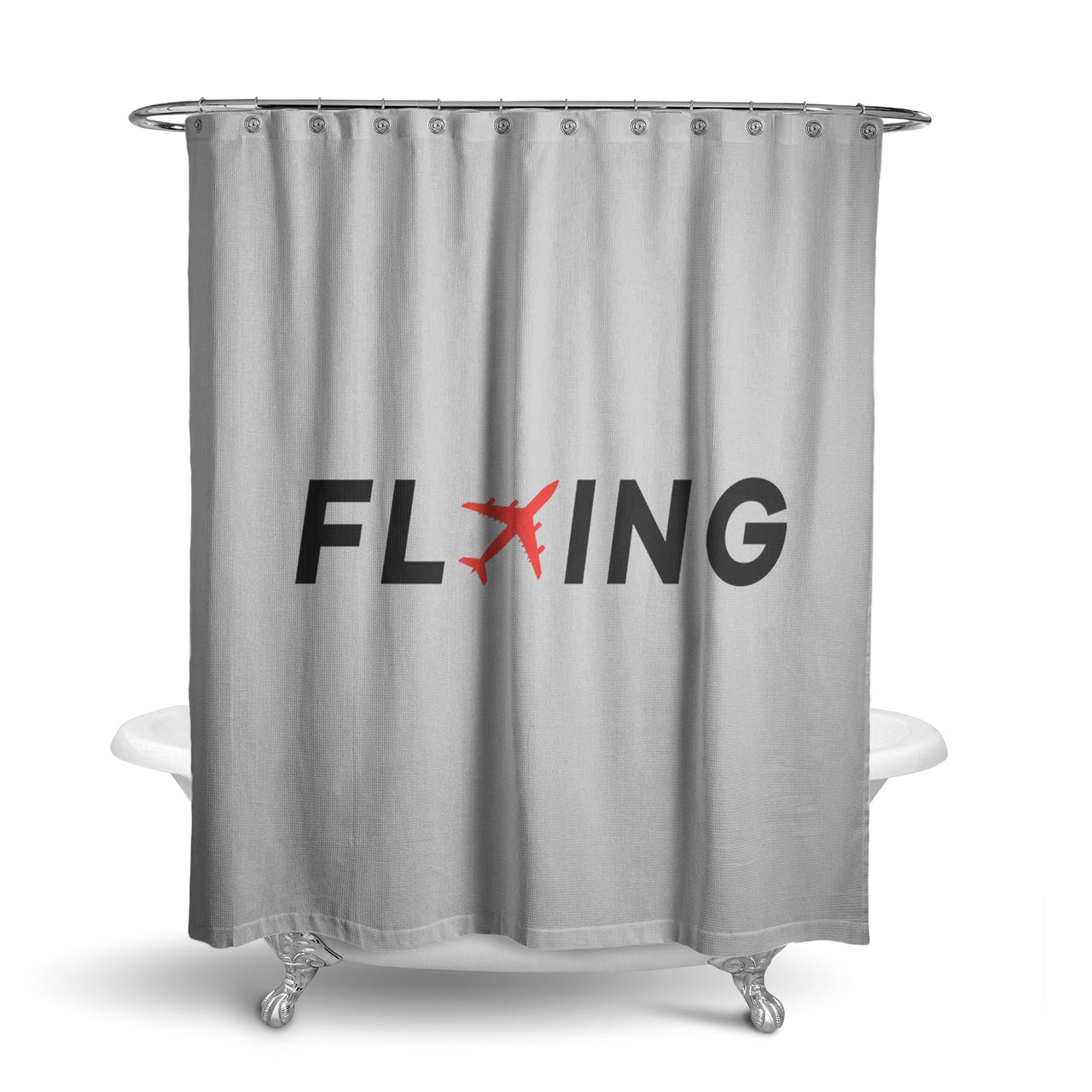 Flying Designed Shower Curtains