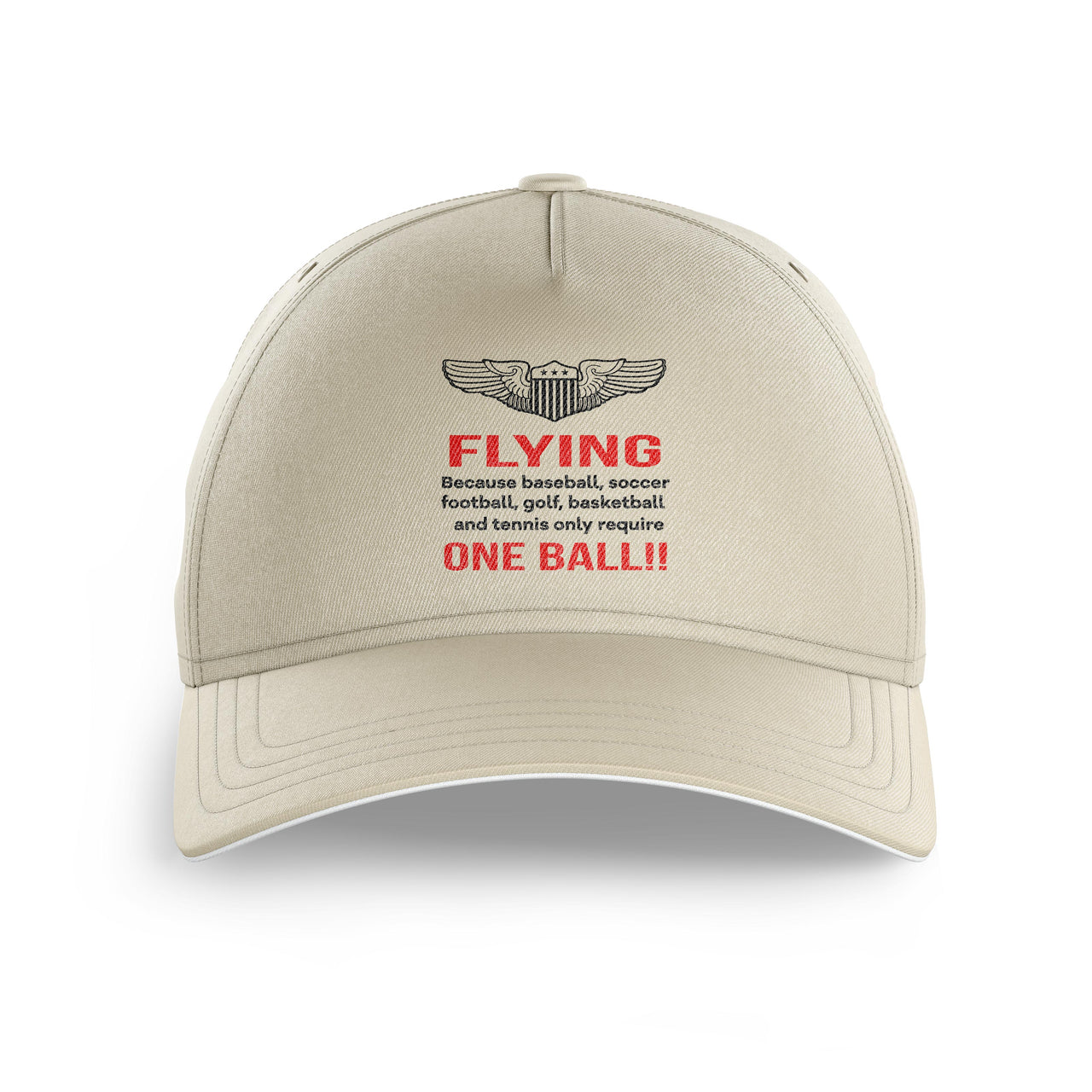 Flying One Ball Printed Hats