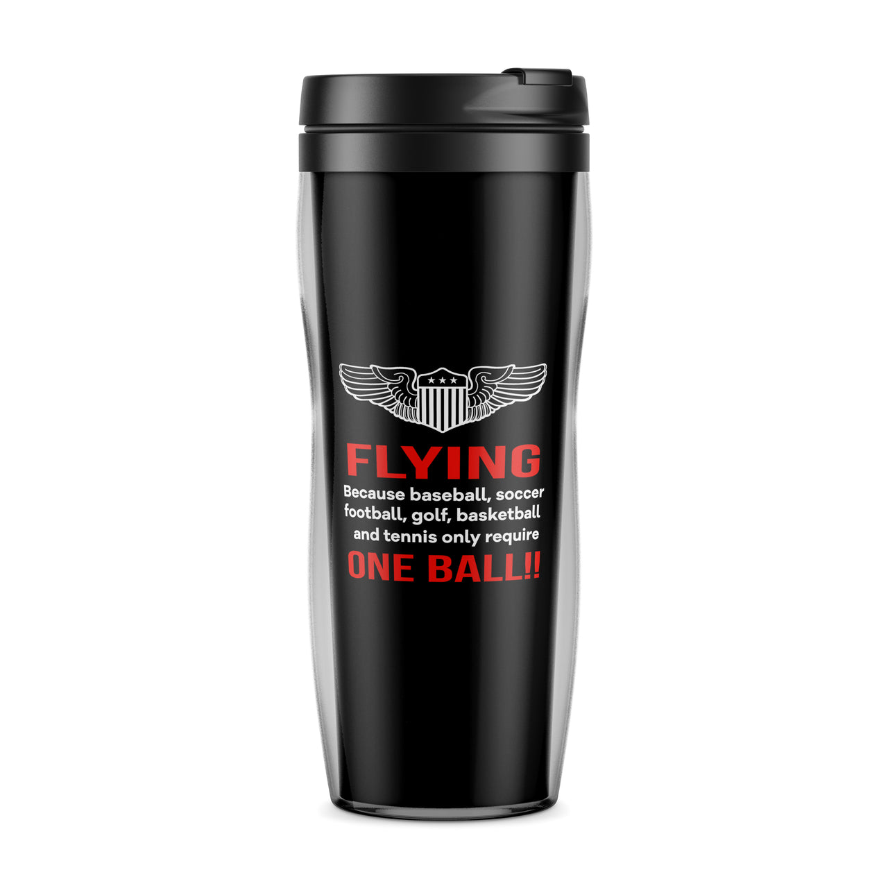 Flying One Ball Designed Travel Mugs