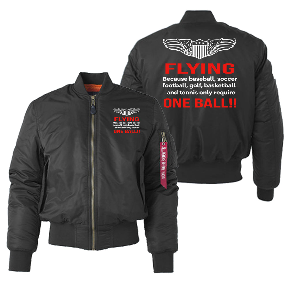 Flying One Ball Designed "Women" Bomber Jackets