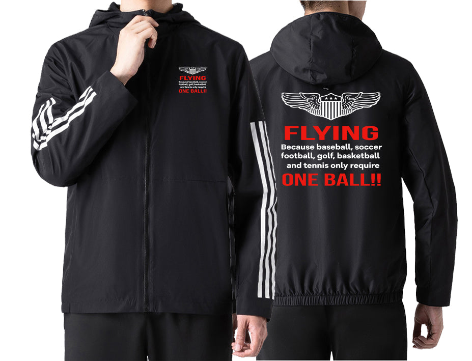 Flying One Ball Designed Sport Style Jackets