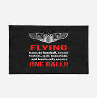 Thumbnail for Flying One Ball Designed Door Mats
