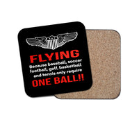 Thumbnail for Flying One Ball Designed Coasters