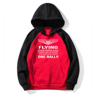 Thumbnail for Flying One Ball Designed Colourful Hoodies