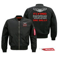 Thumbnail for Flying One Ball Designed Pilot Jackets (Customizable)