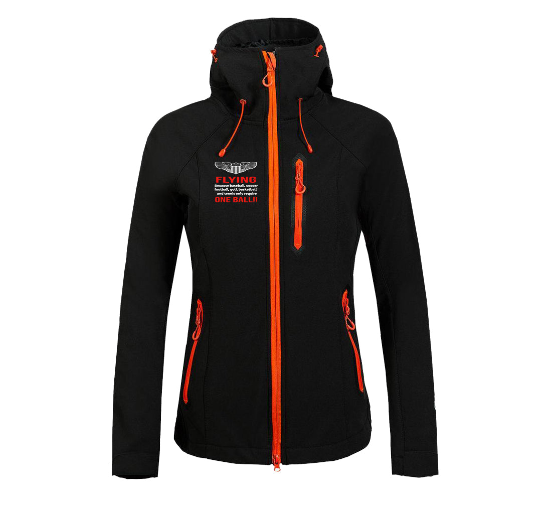 Flying One Ball Designed "Women" Polar Jackets