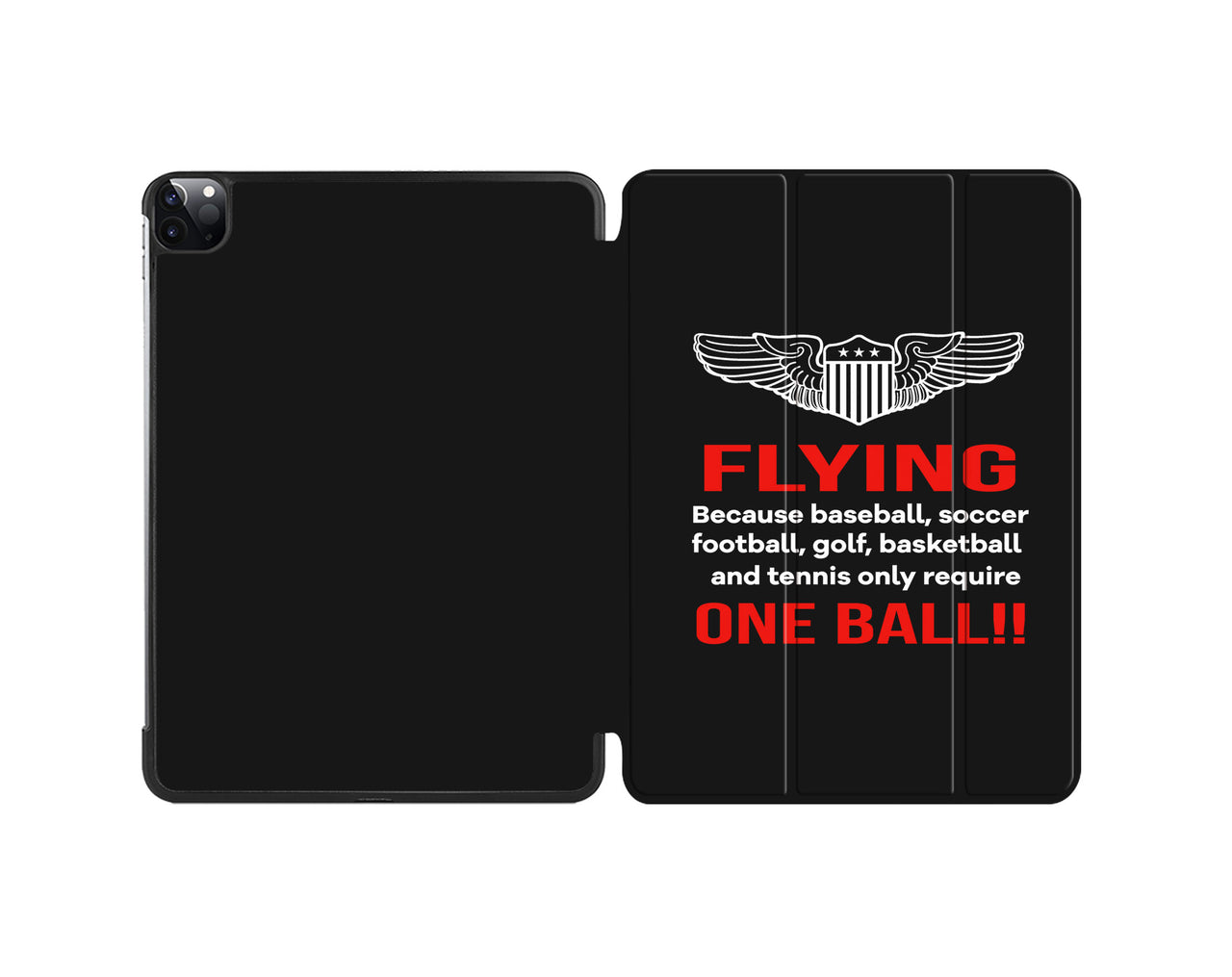 Flying One Ball Designed iPad Cases
