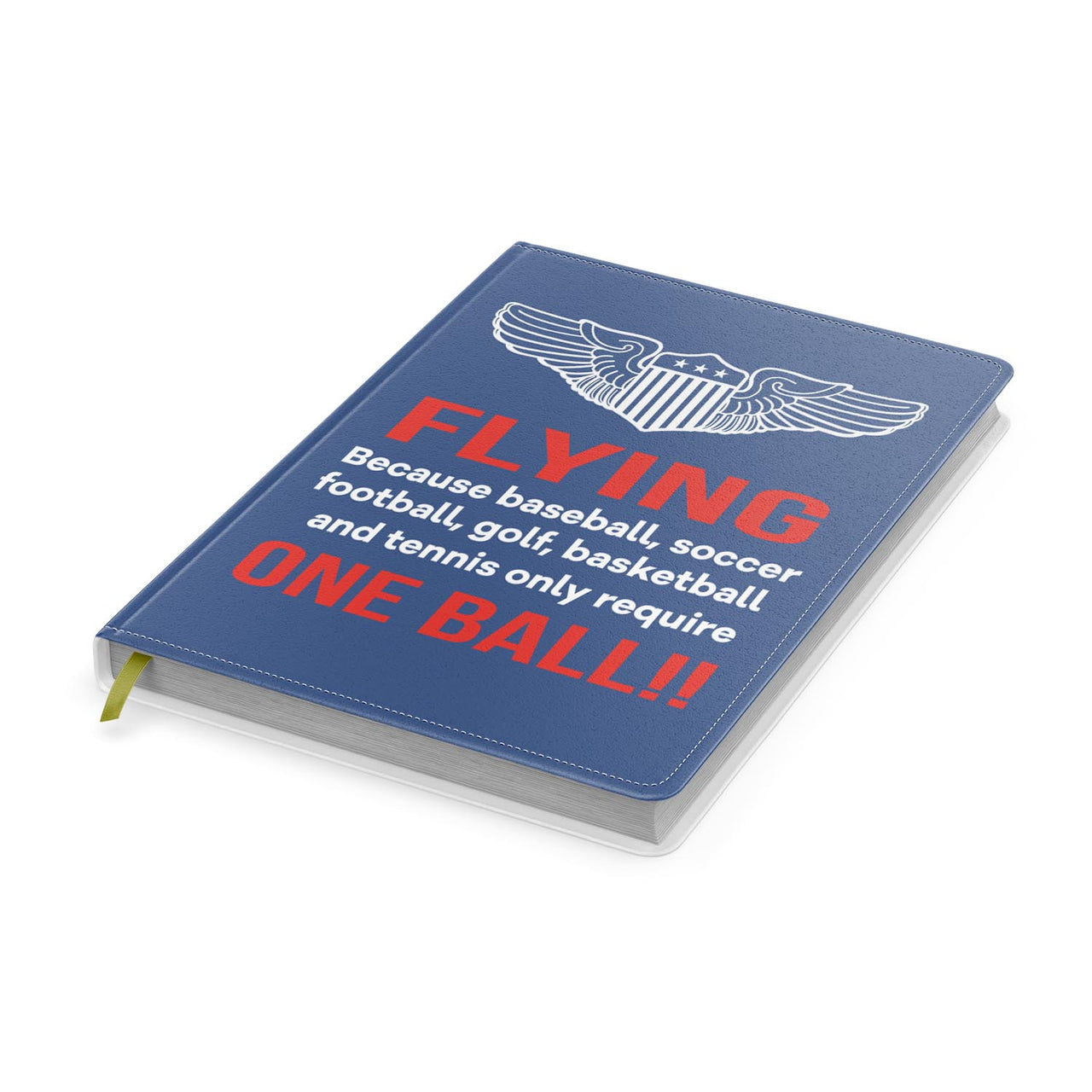 Flying One Ball Designed Notebooks