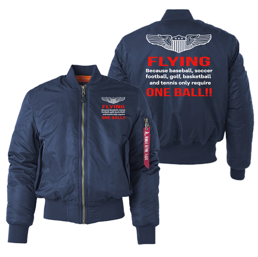 Flying One Ball Designed "Women" Bomber Jackets