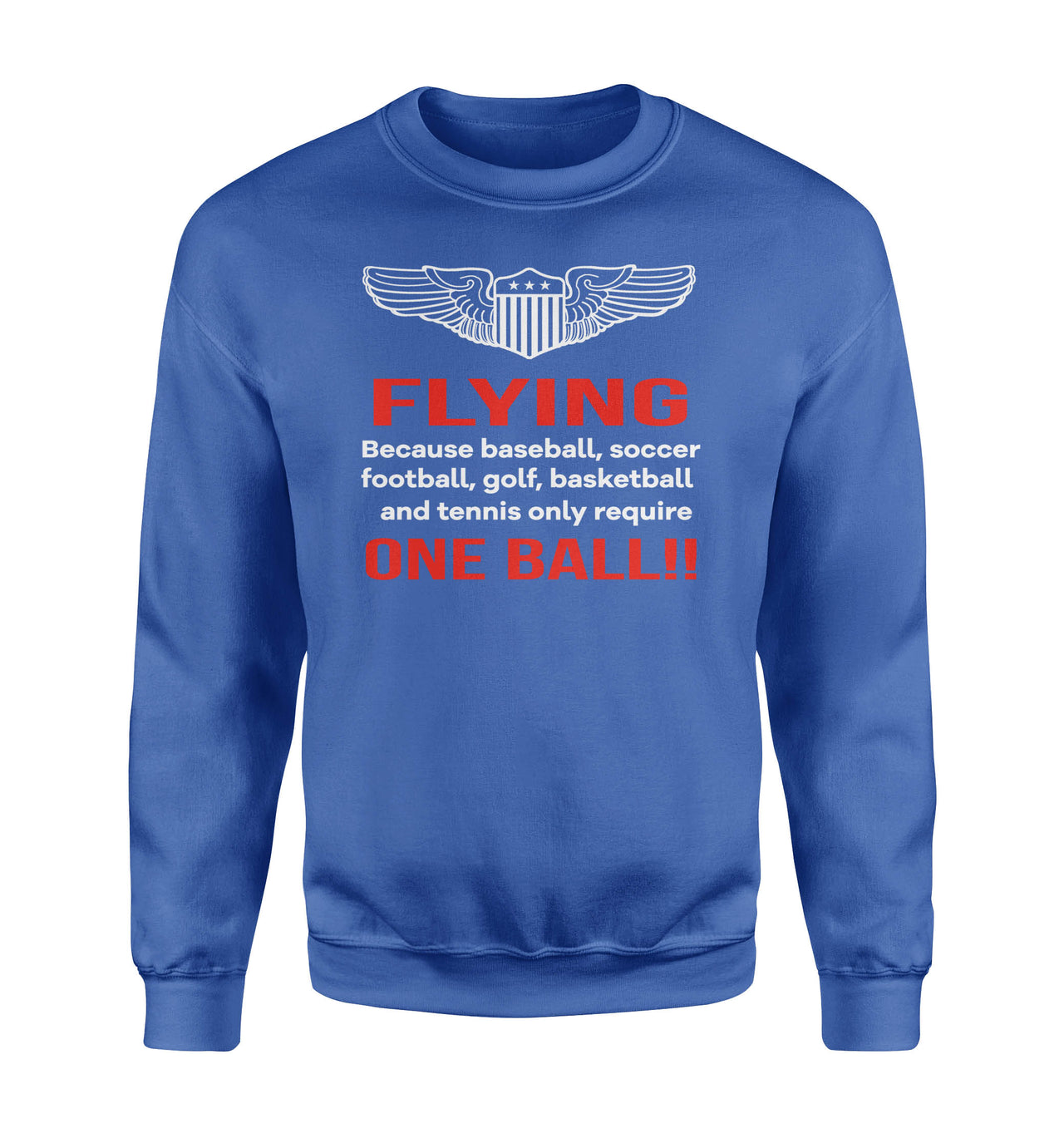 Flying One Ball Designed Sweatshirts