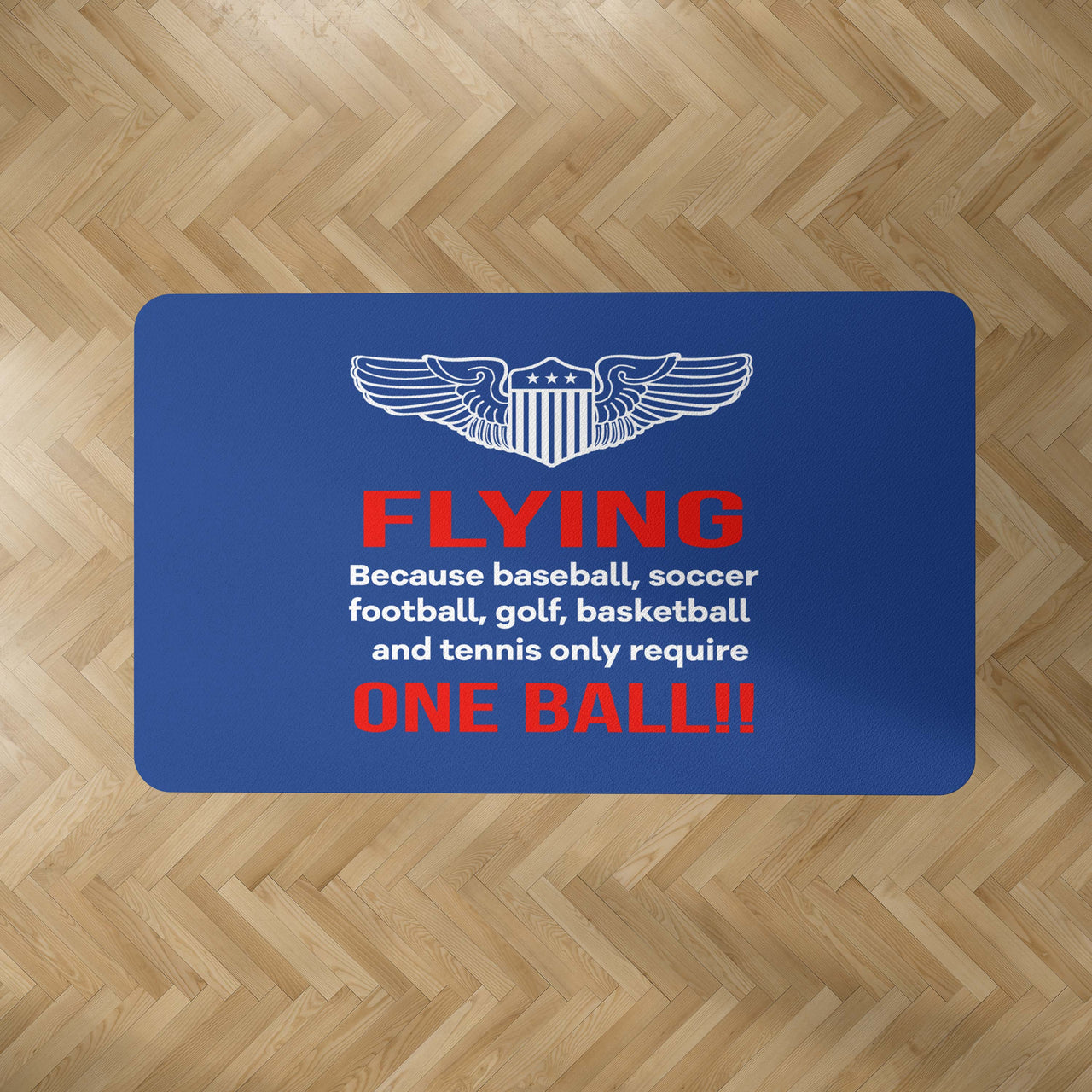 Flying One Ball Designed Carpet & Floor Mats