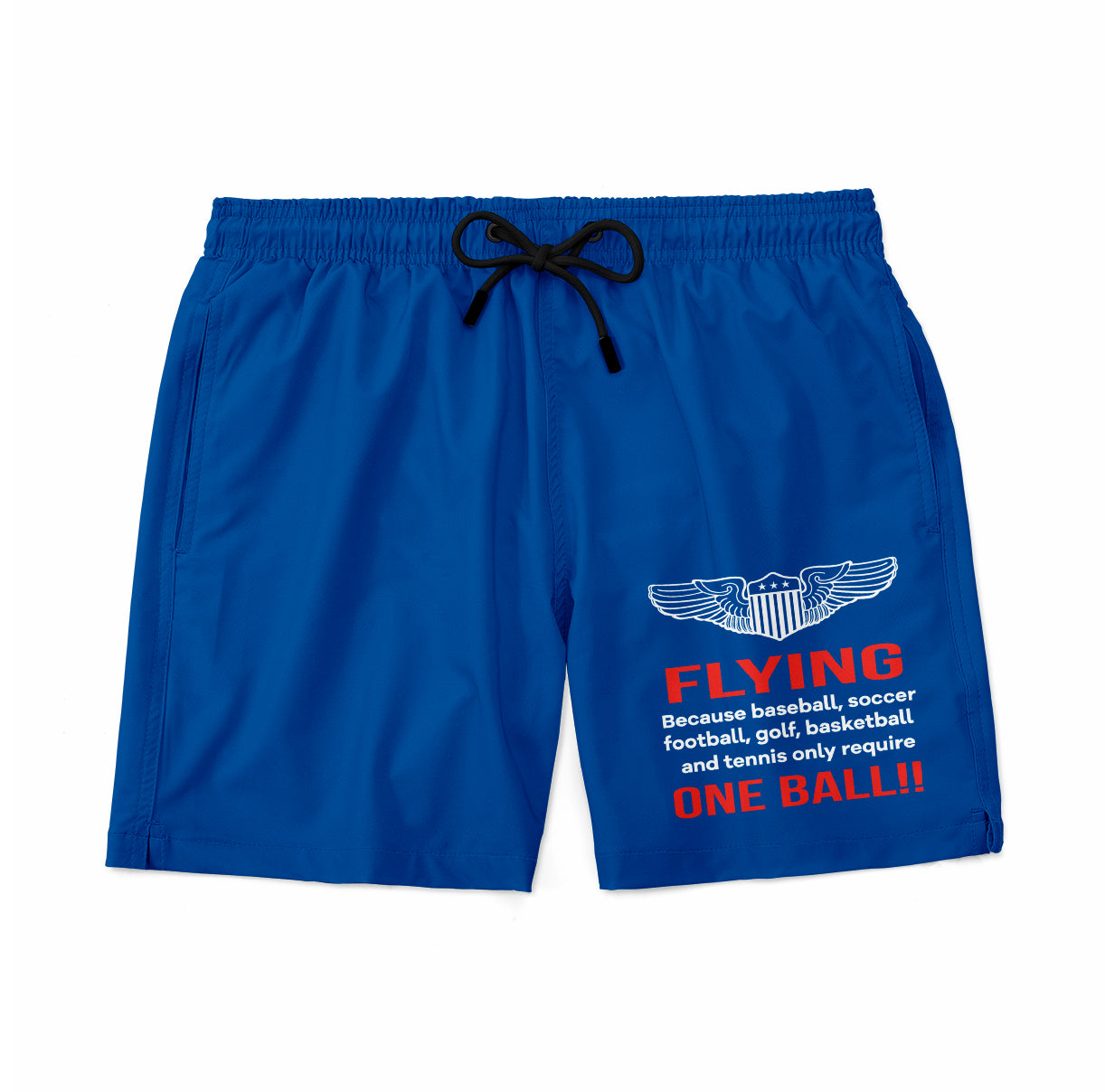 Flying One Ball Designed Swim Trunks & Shorts