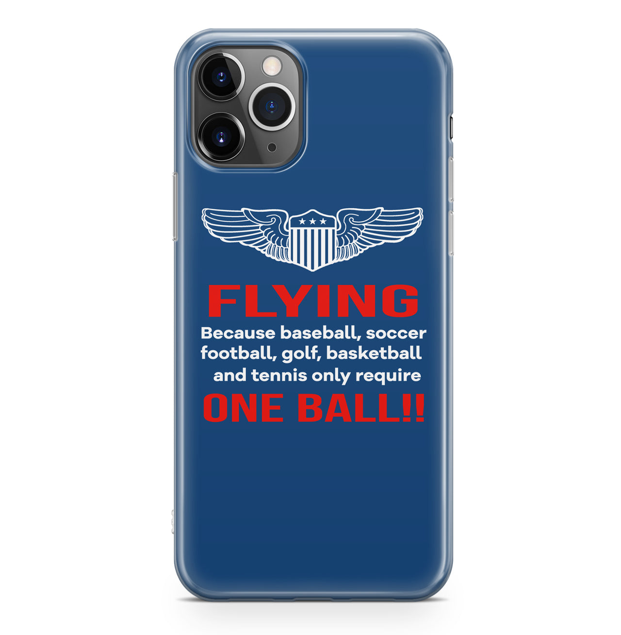 Flying One Ball Designed iPhone Cases