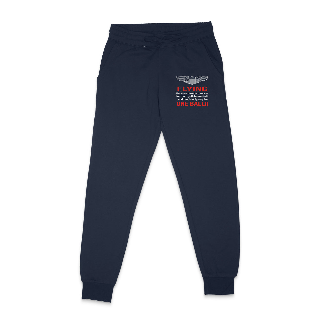 Flying One Ball Designed Sweatpants